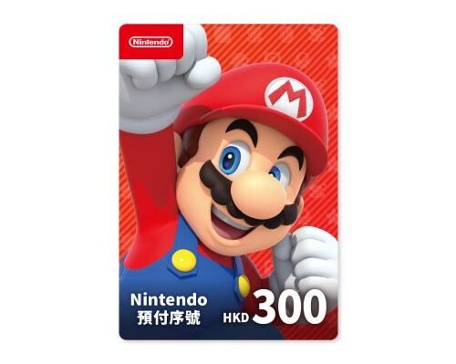 ecash__hkd300_251125 Nintendo預付序號HKD 300