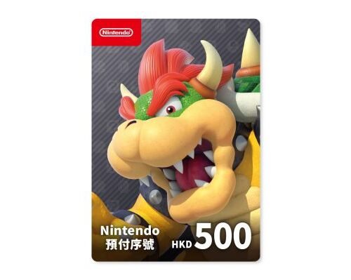 ecash__hkd500_251125 Nintendo預付序號HKD 500